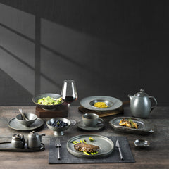 Creative Minimalist Frosted Plates And Tableware For The Home Kitchen