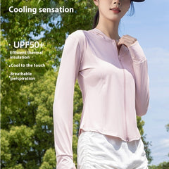 Sun Protection Clothing For Women Ice Silk Thin