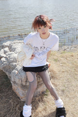 Summer Clothing Short Sleeve T-shirt Women