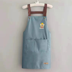 Waterproof And Oil-proof Kitchen Apron For Men And Women At Home