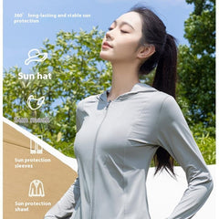 Sun Protection Clothing For Women Ice Silk Thin