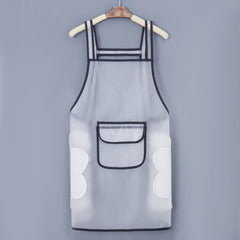Women's Fashionable Home Kitchen Cooking Waterproof And Oil-proof Apron