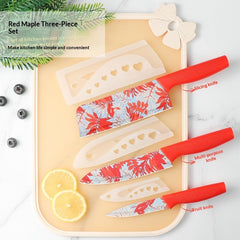 3-piece Knife Set For Home Use Vegetable And Slice Cutter Kitchen Knife