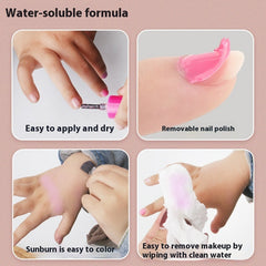 Children's Cosmetics Suit Girls' Cosmetics Pouch Toys Play House Portable Box Bags