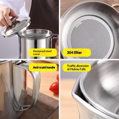 Stainless Steel Oil Dispenser For The Kitchen And Home