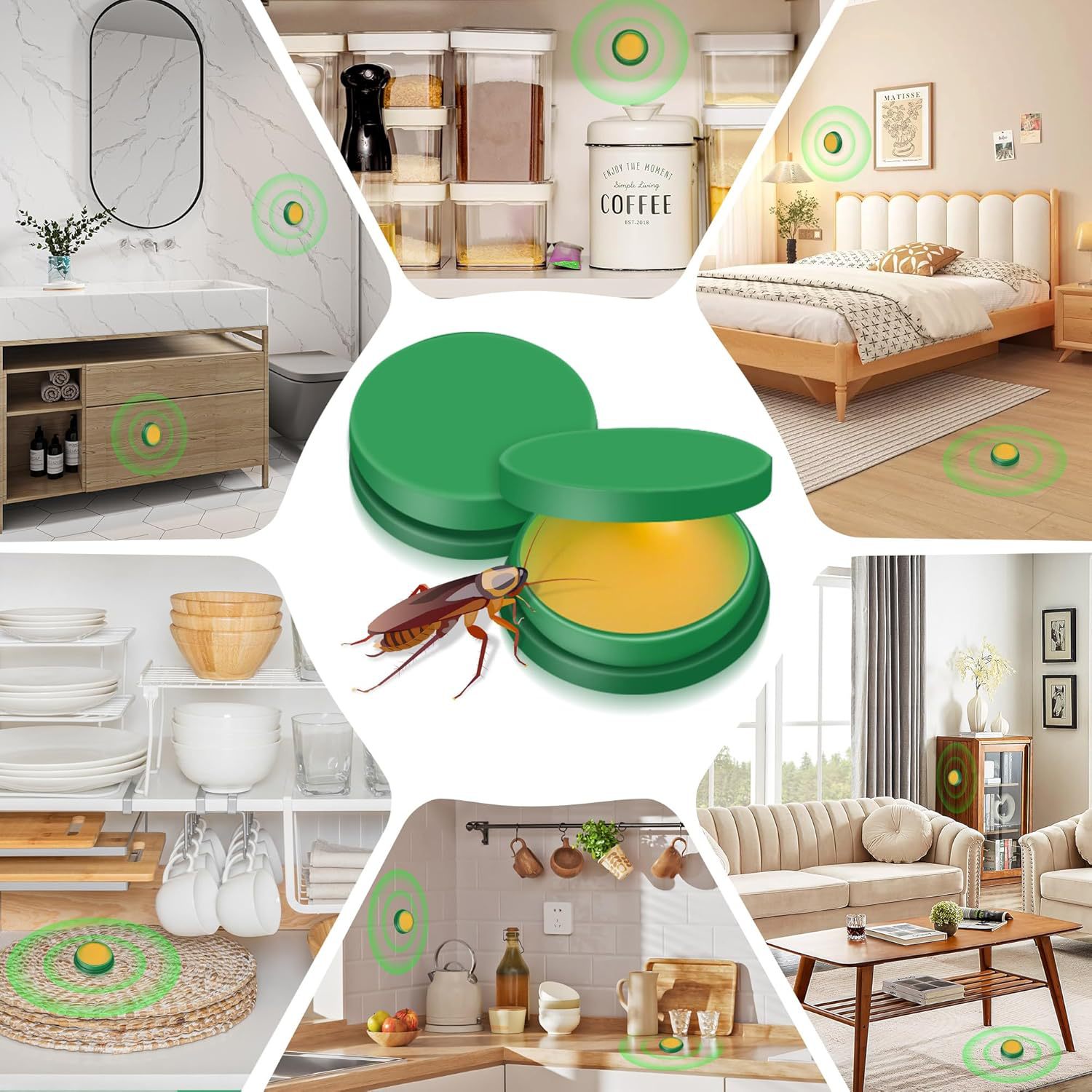 Cockroach Repellent Home And Dormitory Kitchen Strong Cleaning Cockroach Killer Trapper