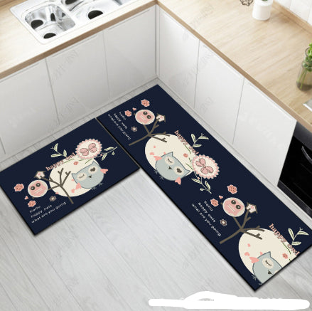 Kitchen Floor Mat Absorbs Water And Oil, Anti-slip For Home Use