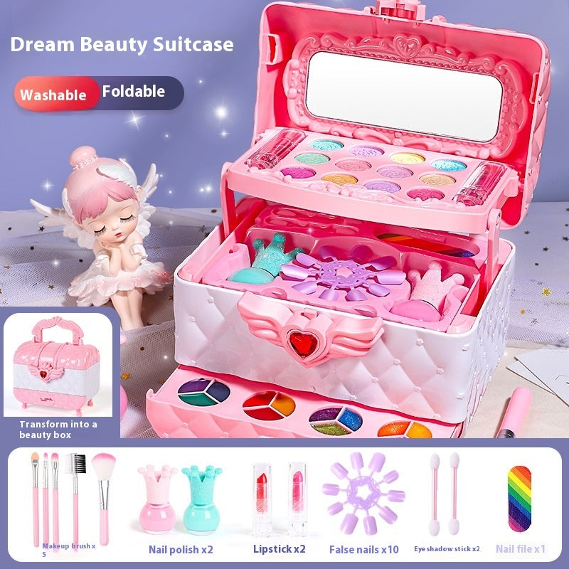 Girls' Cosmetics Suit Makeup Toys