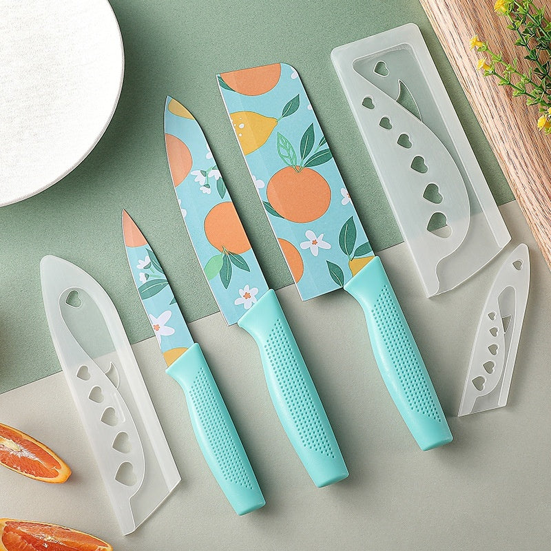 3-piece Knife Set For Home Use Vegetable And Slice Cutter Kitchen Knife