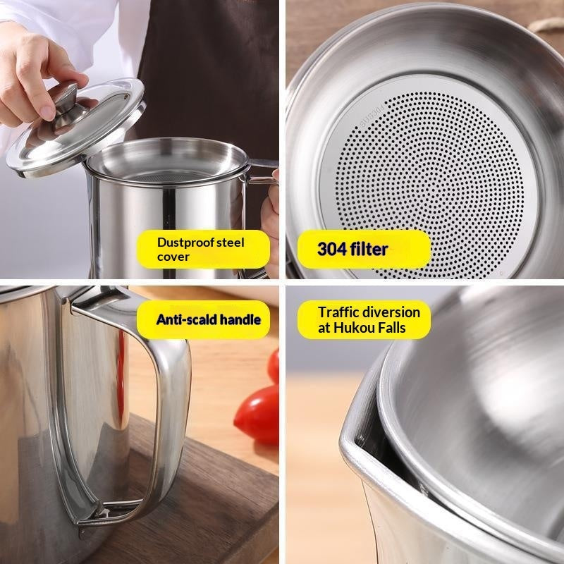 Stainless Steel Oil Dispenser For The Kitchen And Home