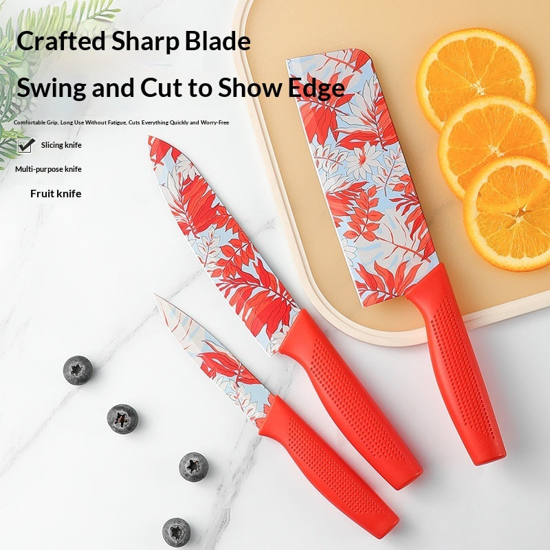 3-piece Knife Set For Home Use Vegetable And Slice Cutter Kitchen Knife
